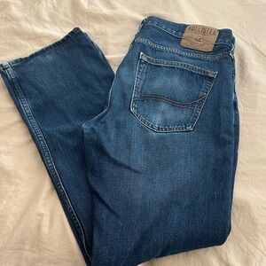 Hollister 33X32 Blue Jeans
